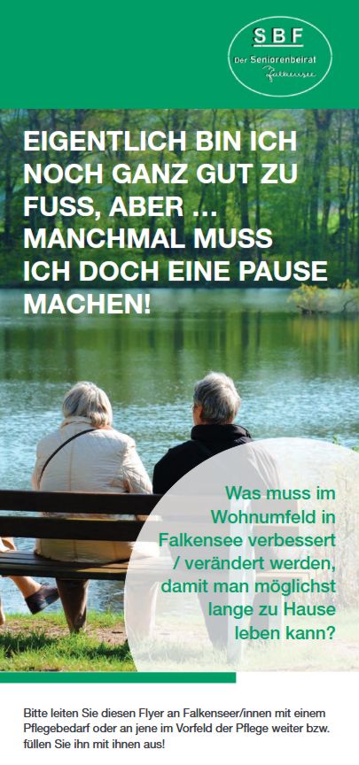 Flyer Pakt für Pflege